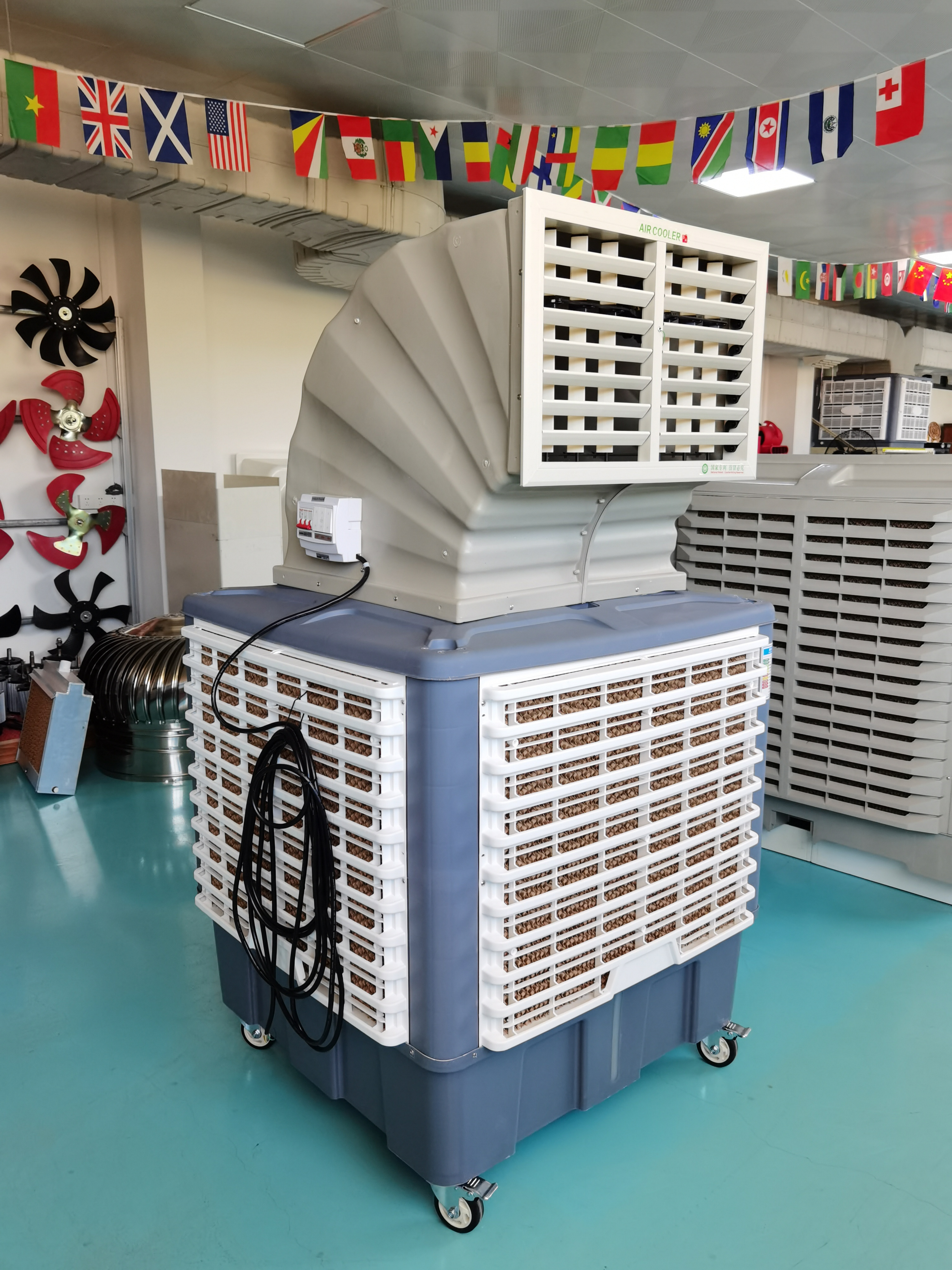 AOYCN Solar Desert Industrial Air Cooler Sustainable Central Air Conditioner Ton Water Cooled Air Conditioner with Cheap Price