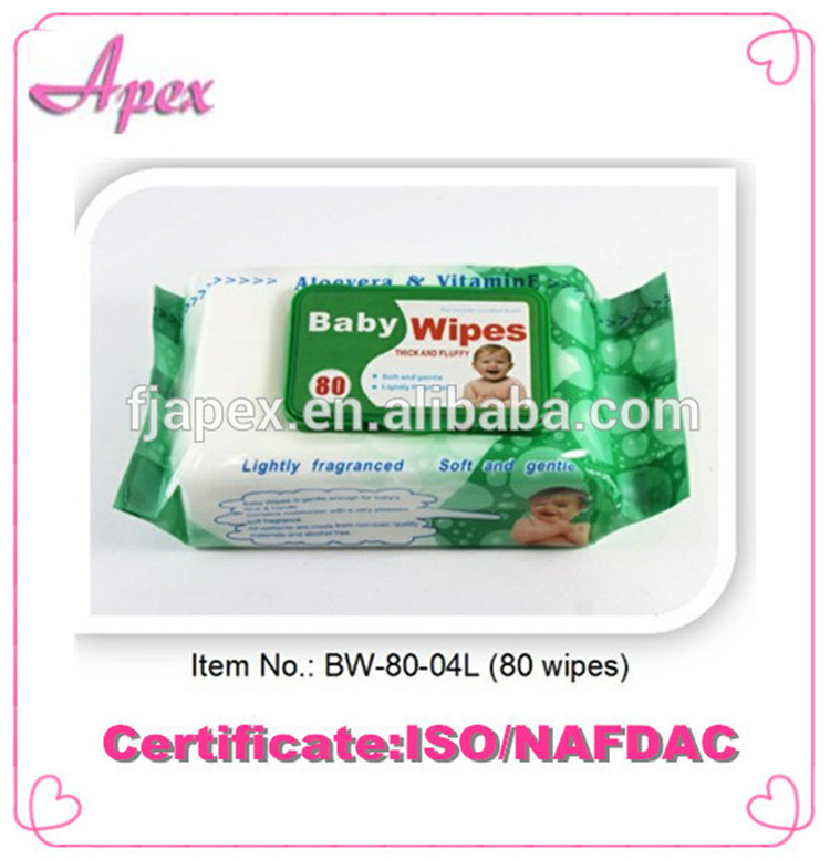 High quality guaranteed plastics lid package baby wet wipes