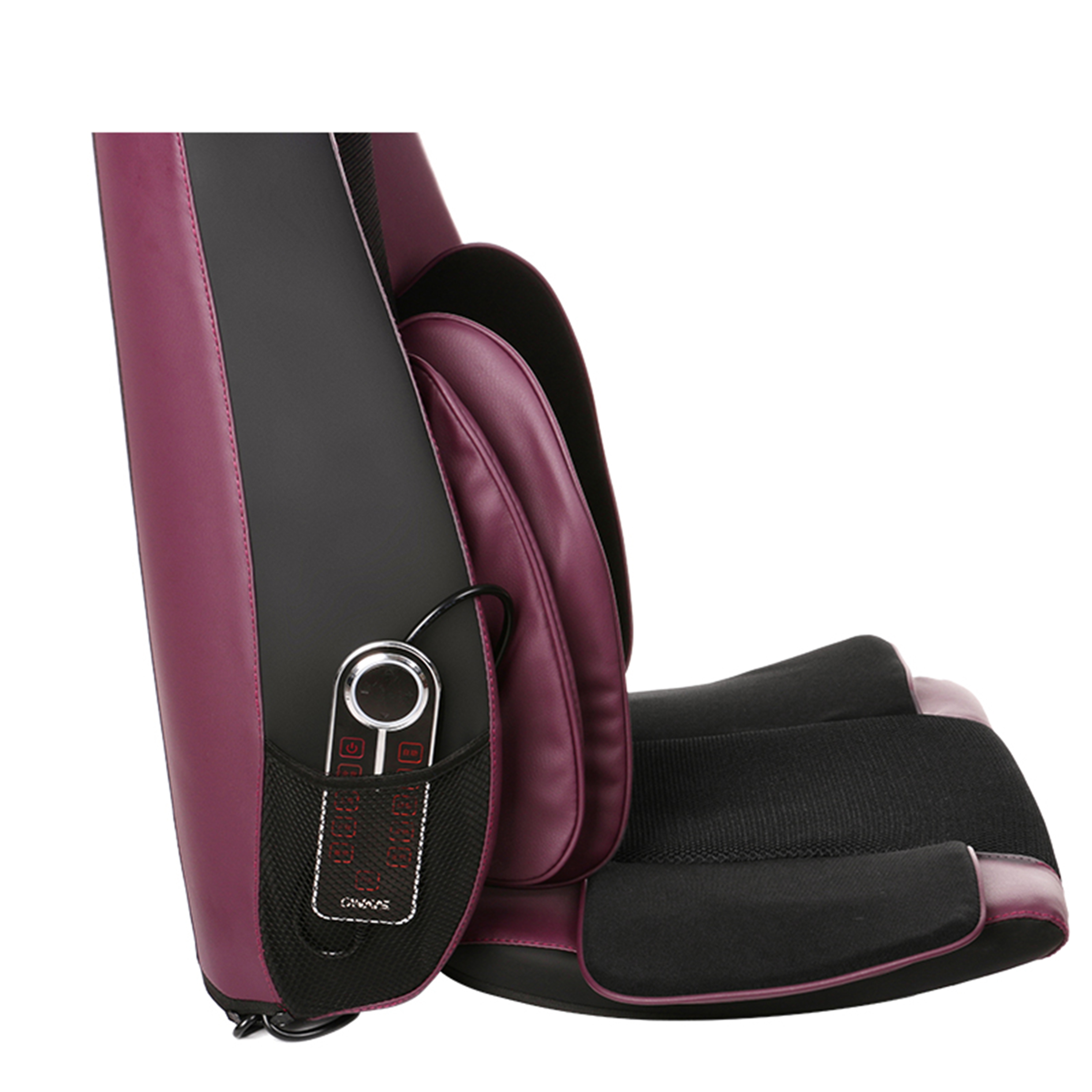 Unique Design Electric Low Back And Neck Shiatsu Air pressure Massager Cushion Butt Spine Kneading Full Body Car Seat Portable