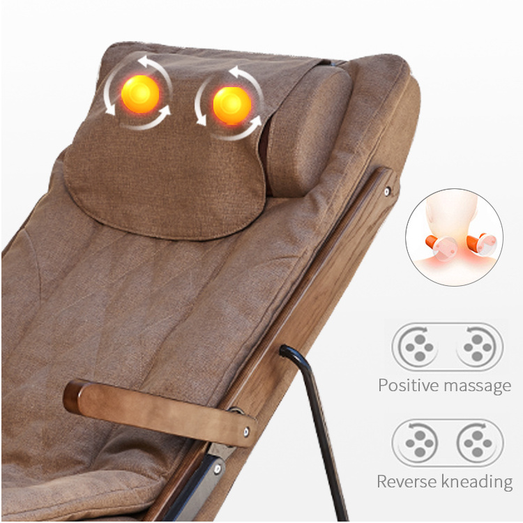 Popular Electric Folding Wooden bench most comfortable neck and back massage armchair living room bed and chair