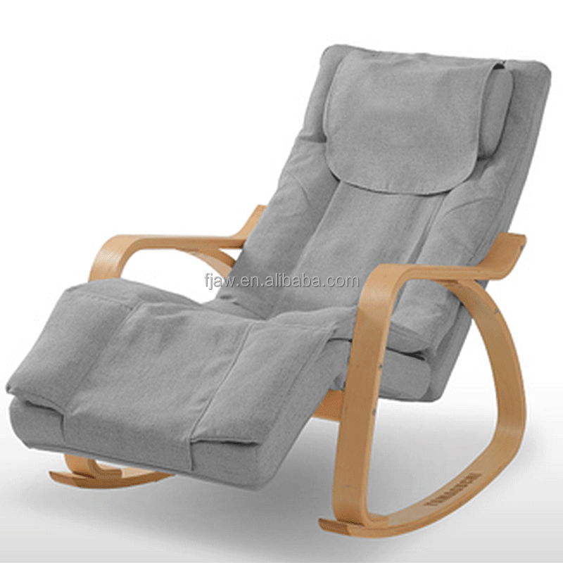 Shiatsu Swing Massage Chair Electric Full Body Armchair Portable Small Wood Reclining Massage Chair