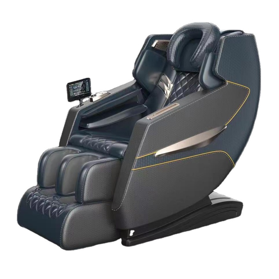 high quality big size massage chair with beautiful outlook suitable for tall and big people with LCD screen