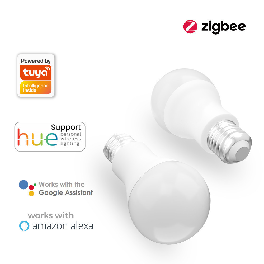 TUYA ZIGBEE Wide Amplitude Voltage Wifi Bubbles 110-220V 9W 15W Alexa Smart Ball Bubble LIght RGB Bulb