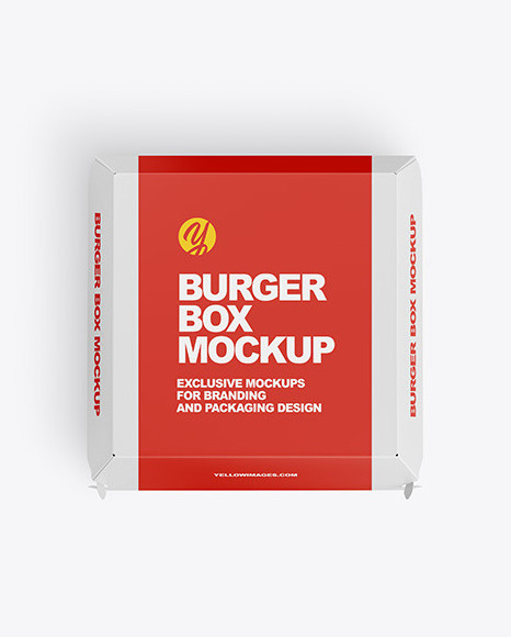 Factory Wholesale Custom Brand Logo Takeaway Food Packaging Burger Box Paper Hamburger Box