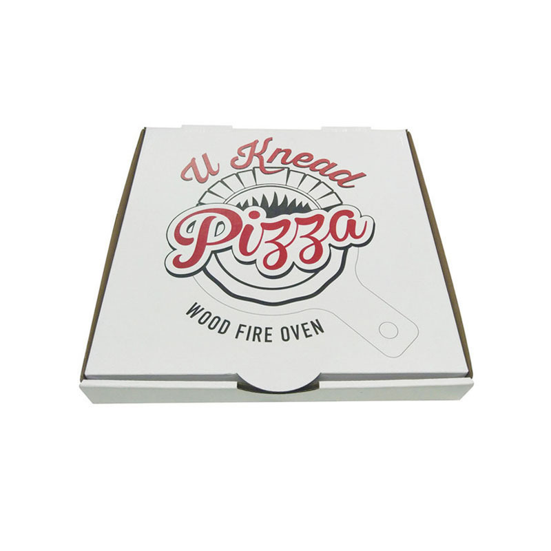 Food Grade Caja Para De Pizza Cardboard Corrugated Custom Carton Reusable Pizza Box Wholesale With Logo Printed