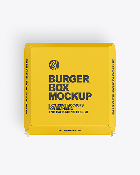 Factory Wholesale Custom Brand Logo Takeaway Food Packaging Burger Box Paper Hamburger Box