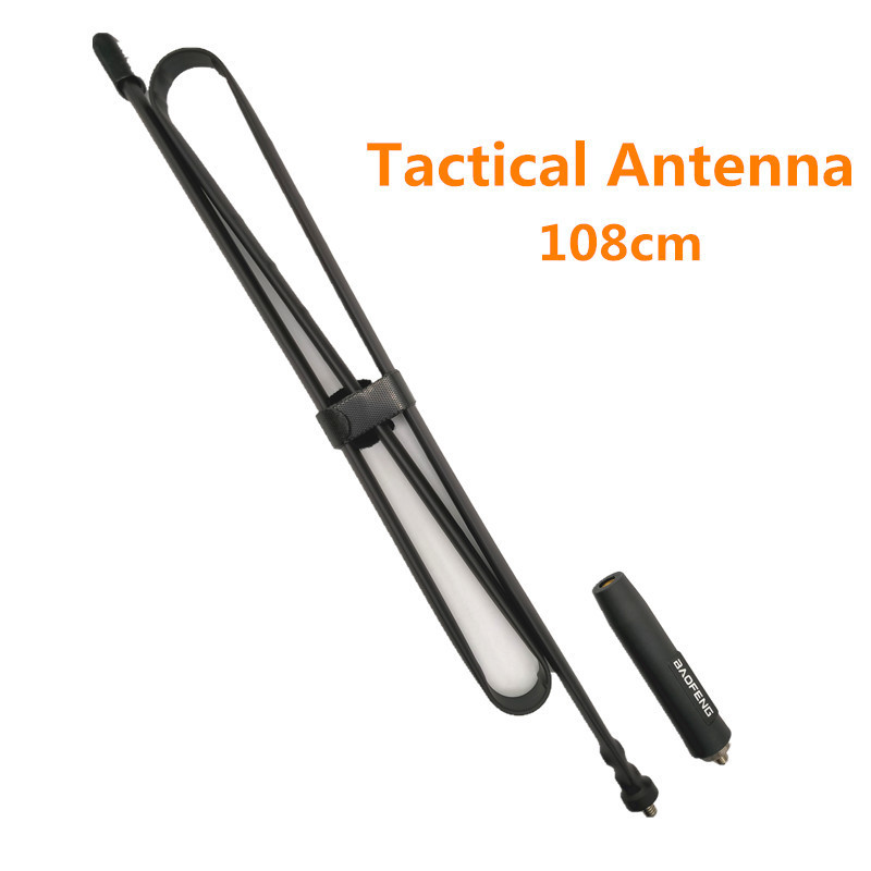 CS Tactical Antenna Foldable Antenna for Waterproof Baofeng UV-9R Plus Antenna VHF UHF 144/430mhz UV-9R Sma-female Dual Band