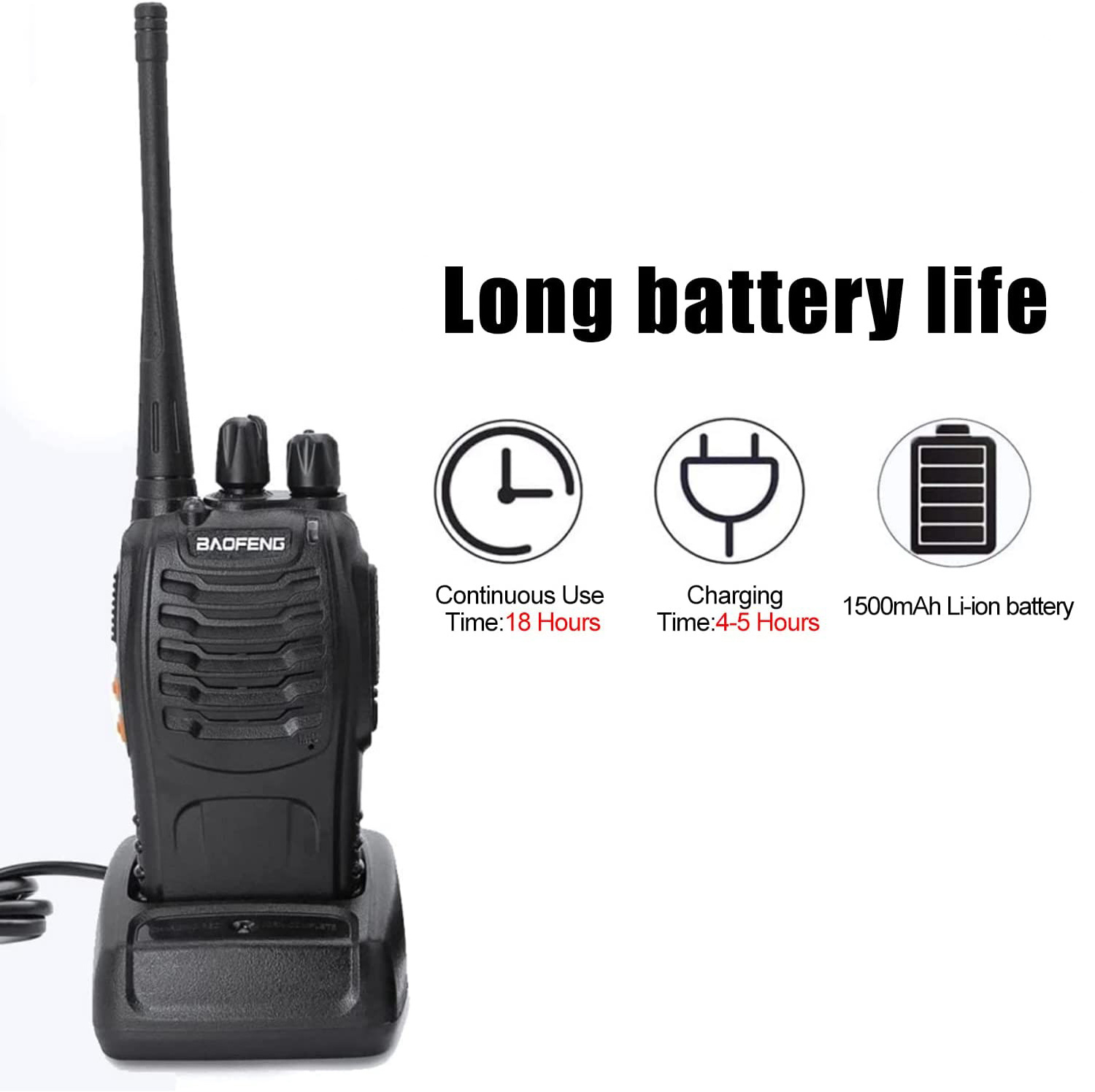 Factory BAOFENG BF-888S waki taki 2 way radio bf 888s ham radio telsiz UHF handheld professional woki toki