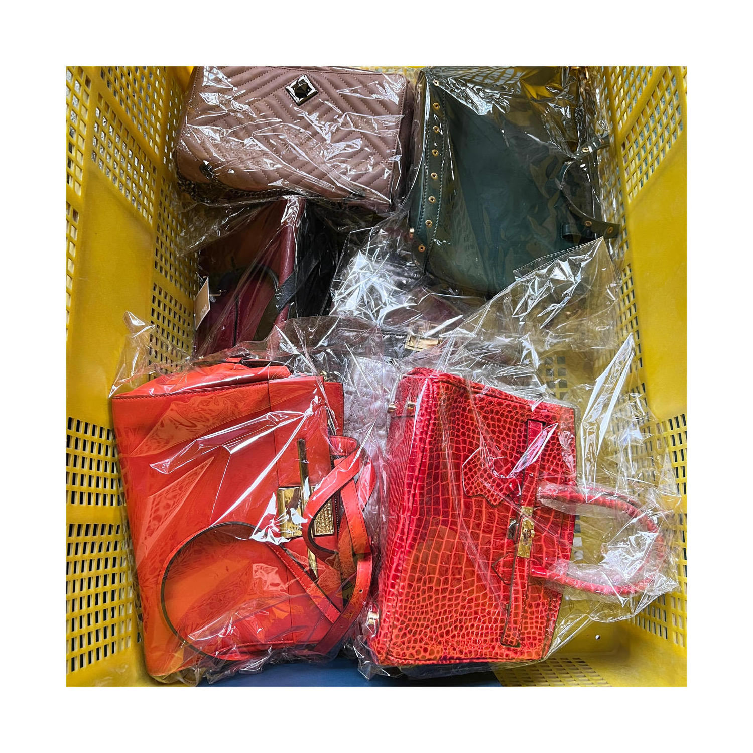 Top used bags bales second hand Asia branded ladies secondhand bags bales wholesale luxury bags women