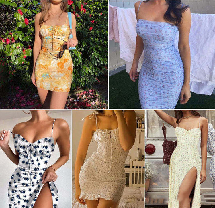 2022 wholesale Stock Dress swimsuit clothes factory bulk clothing shipping shop blusas used clothes womens tops dress