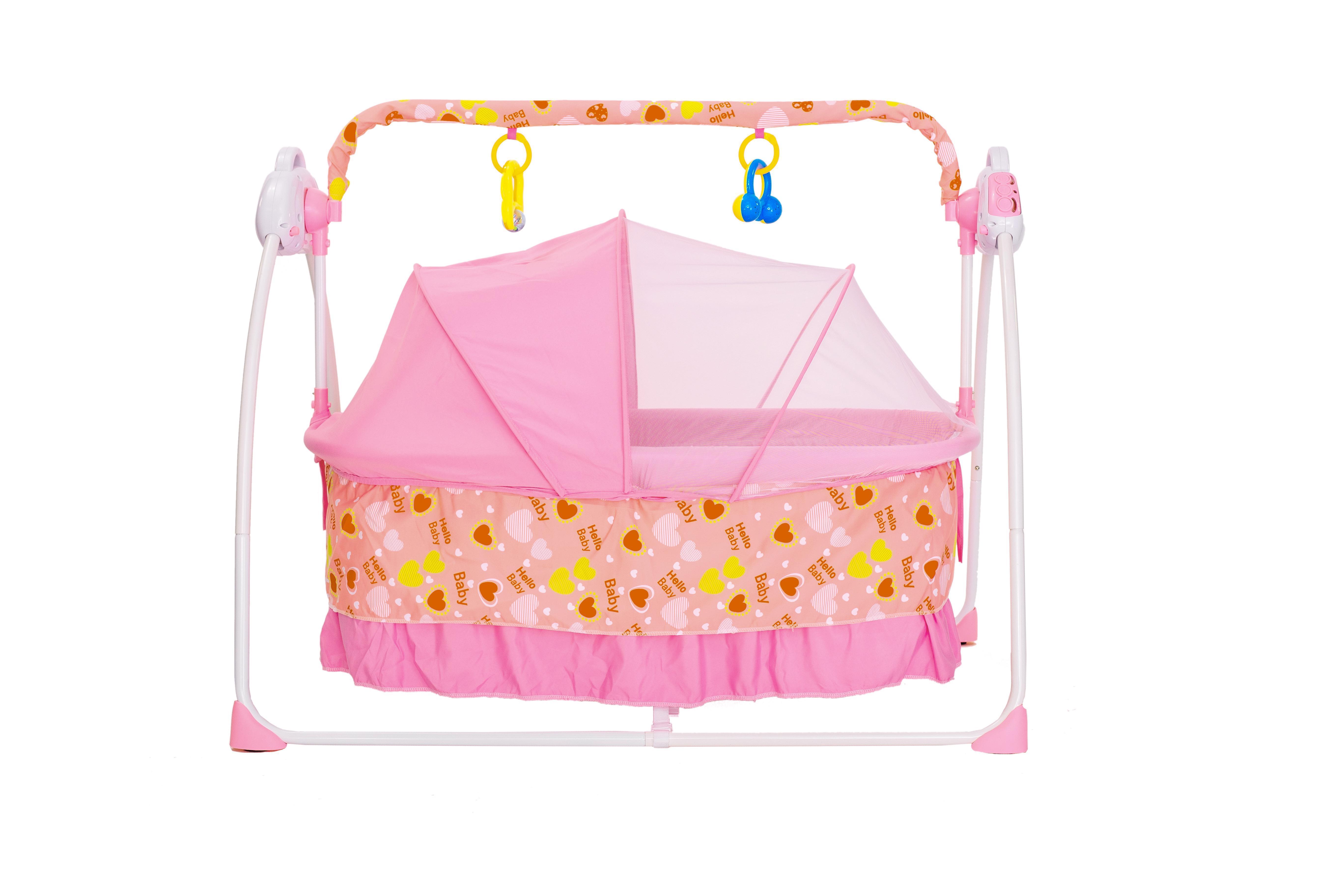 Baby swing crib electric cradle 508 automatic swing baby crib baby folding bed