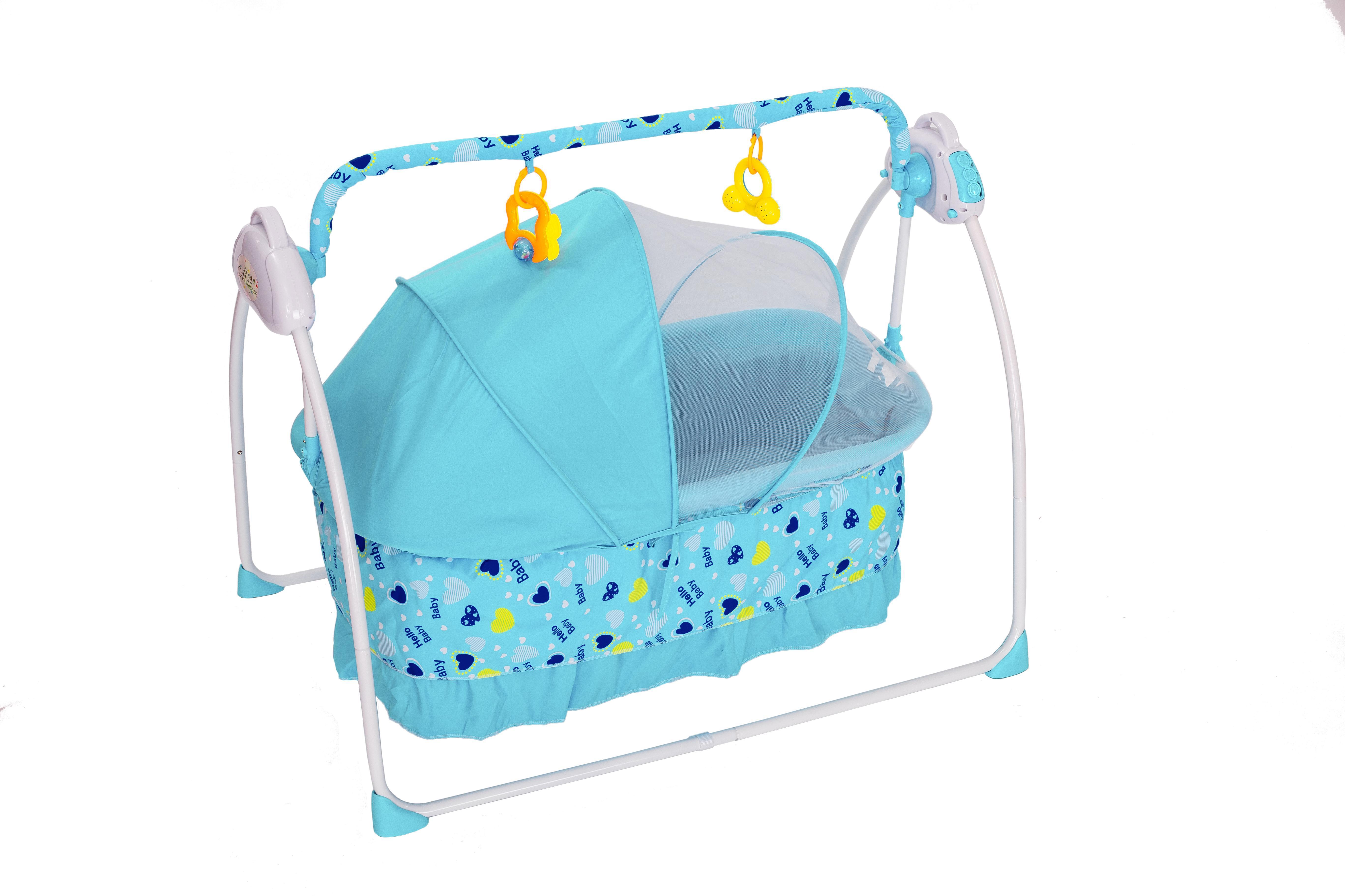 Baby swing crib electric cradle 508 automatic swing baby crib baby folding bed