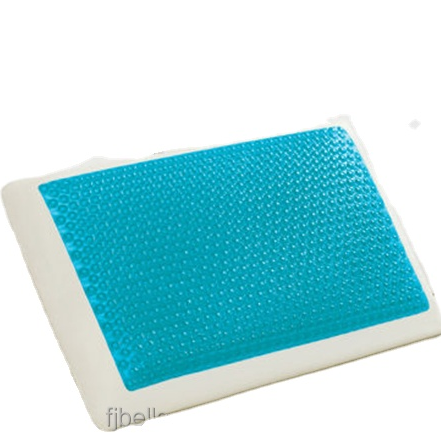 Reversible Cooling Gel-infused Visco-elastic Memory Foam Pillow with Removable Washable Cover