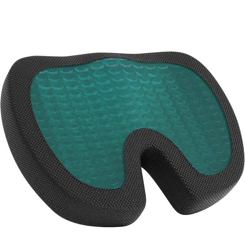 Back tailbone Office Chair Seat Cushion Pillow Memory Foam Desk Chair Pad Coccyx Cushions Gel Seat Cushion for Long Sitting