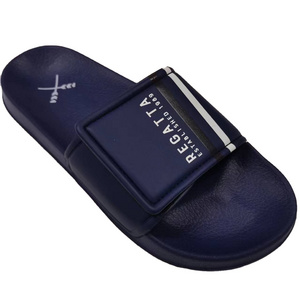 New Arrival Customized Logo Printable Adjustable Strap Slides Sandals Sublimation Blank Slide Slipper