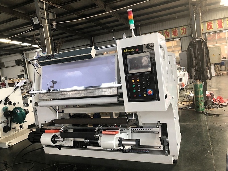 Hot sale new type high speed automatic label stretch film rewinding machine