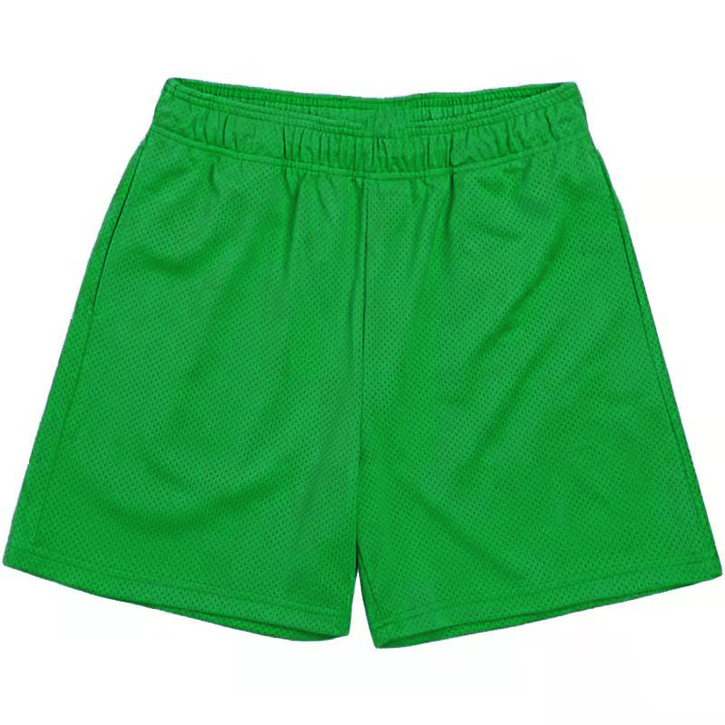 Wholesale  Basketball shorts plain design Quick Dry bird eye mesh fabric men's gym shorts