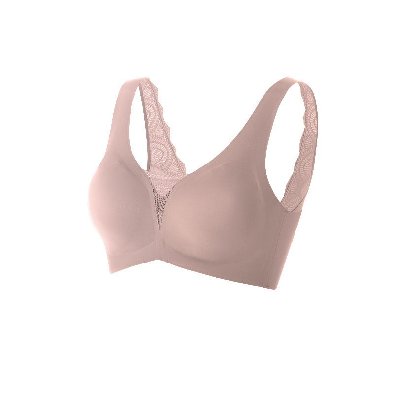 2024  Wholesale New Design Seamless Wireless Push Up Bra  Women Plus Size Body Shapewear Bra For Women