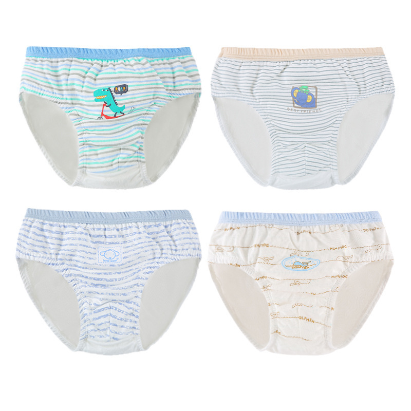 3 pieces Bamboo cotton toddler boy underwear customize toddler briefs underwear for boys children's clothing panties toddler clo