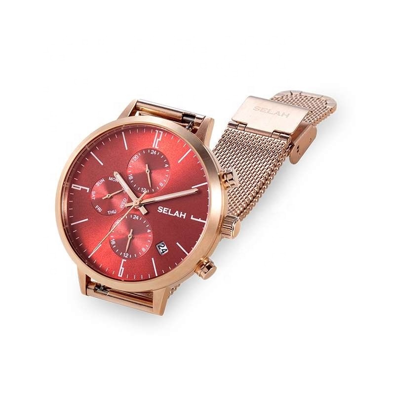 Sapphire Glass  Relojes 10ATM Hombre Minimalist Custom 38mm women watched Luxury Quartz 316L Stainless Steel Stock ladies watch