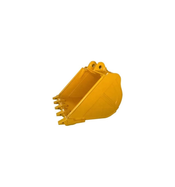 High quality mini backhoe wheeled tilt 200mm rotary yuchai 0.23 excavator rake bucket for rod  link e330