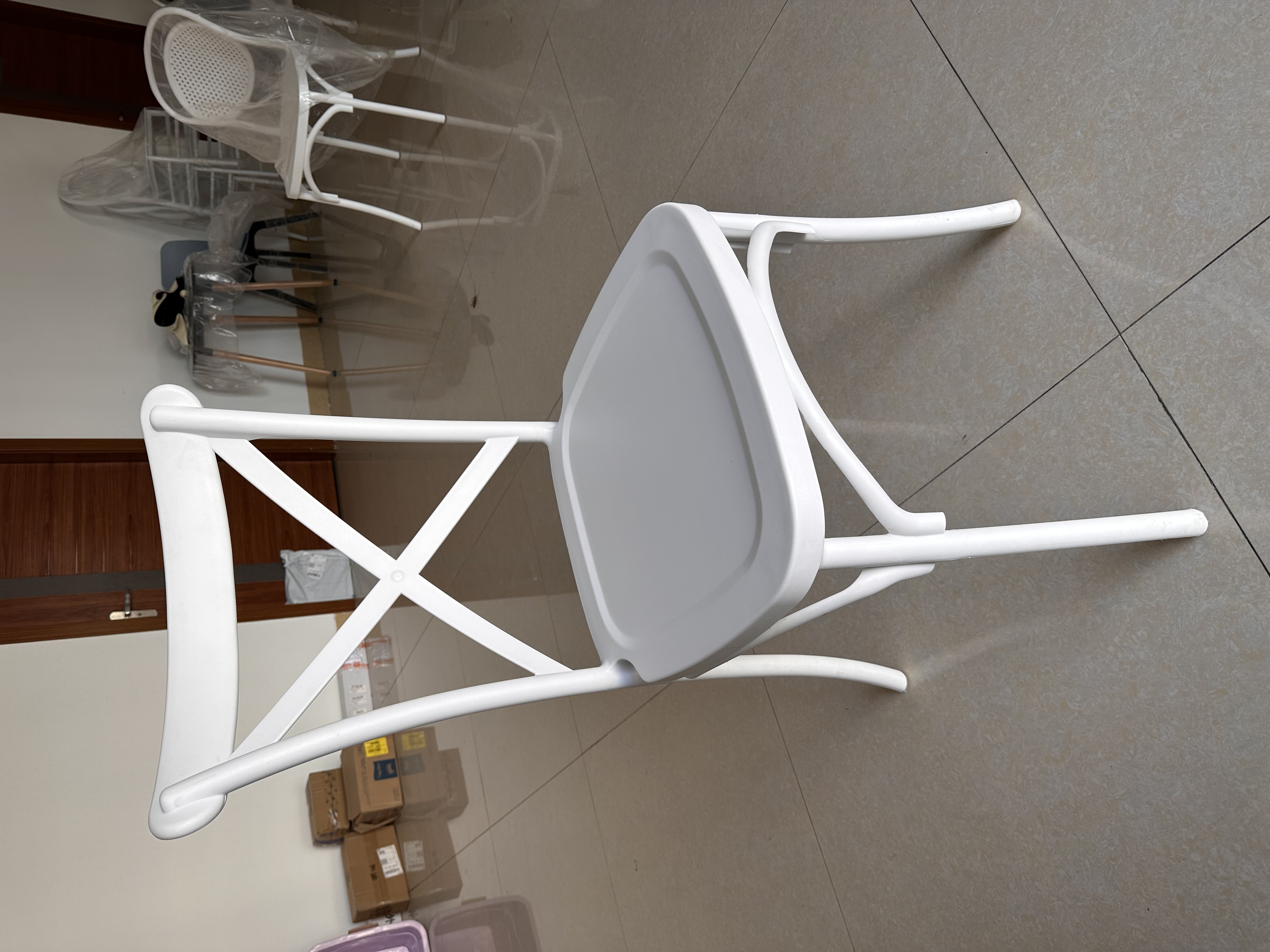 Wholesale Cheap Colorful Restaurant Plastic monoblock Chairs Modern White Kitchen Pp Chair Event Plastic sillas Stackable Chairs