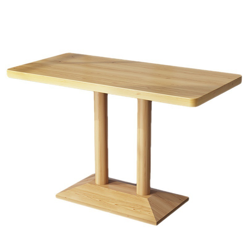 Wholesale Fashion Cheap Restaurant Tables Wood Or Marble Table Top Metal Frame Dining Room Desk End Table