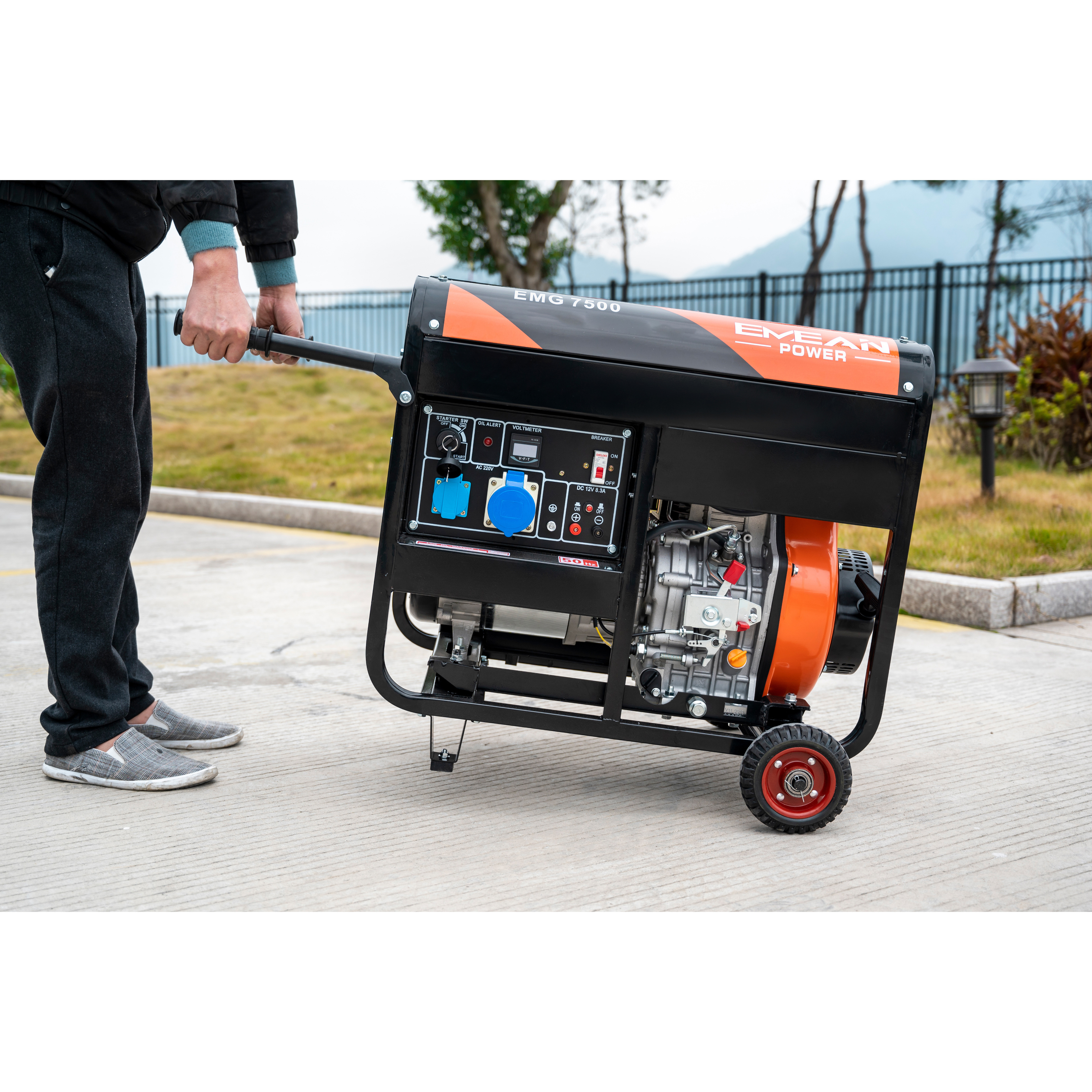 20kva 20kw dc professional petrol generator set 20-25kw generators 22 kw home small portable diesel electric car generator