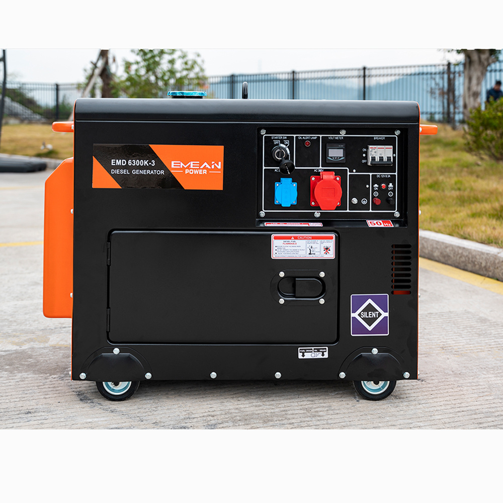 5000watt 5 kv 5 kw diesel silent run generator diesel. generators 5 kva single phase 220v