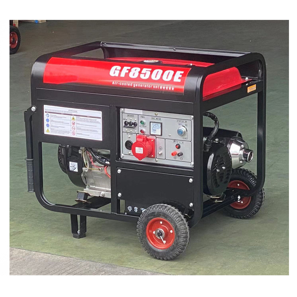 5000 watt silent 380v air cooled gasoline generator 5500w 6000w  5000 watt 9000 watts 6.25kva  made in china