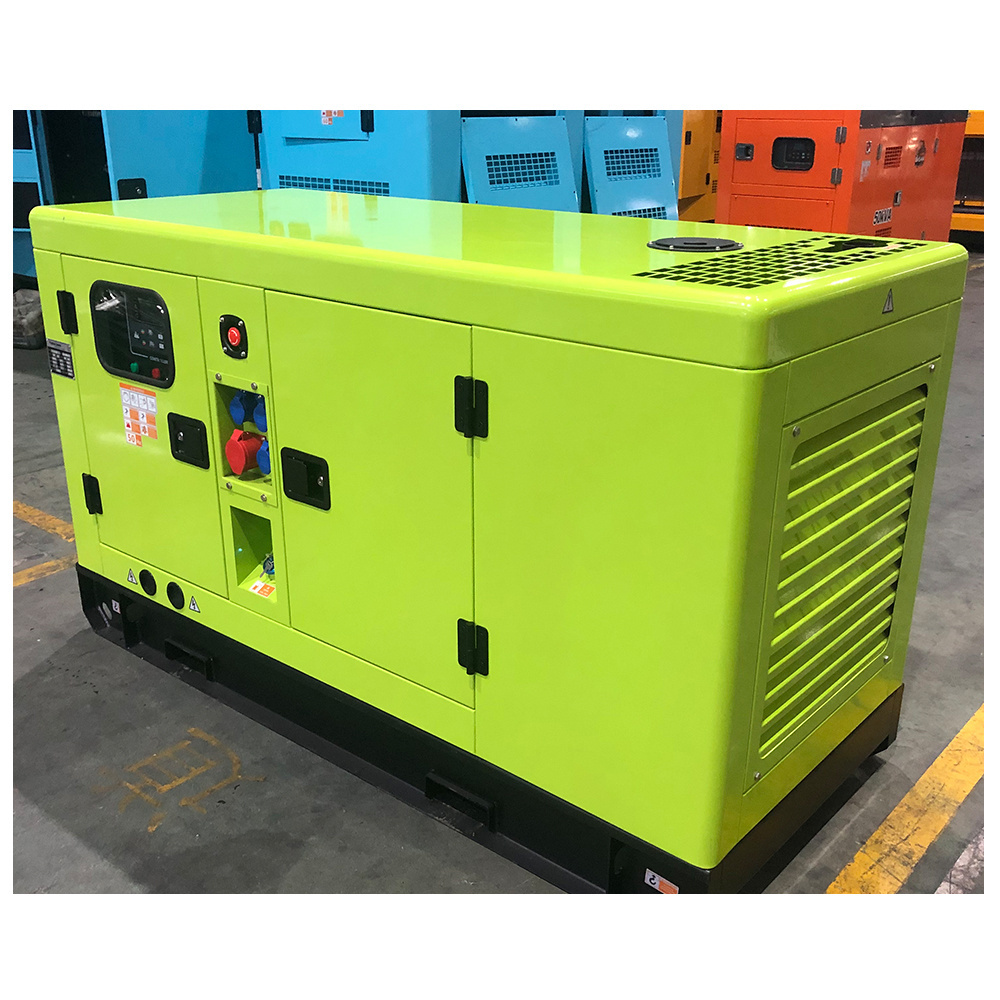 sound proof 20 kv 20 kva 20 kw 3 phase 380 volts 60 hz generator 20kva with ats price ghana