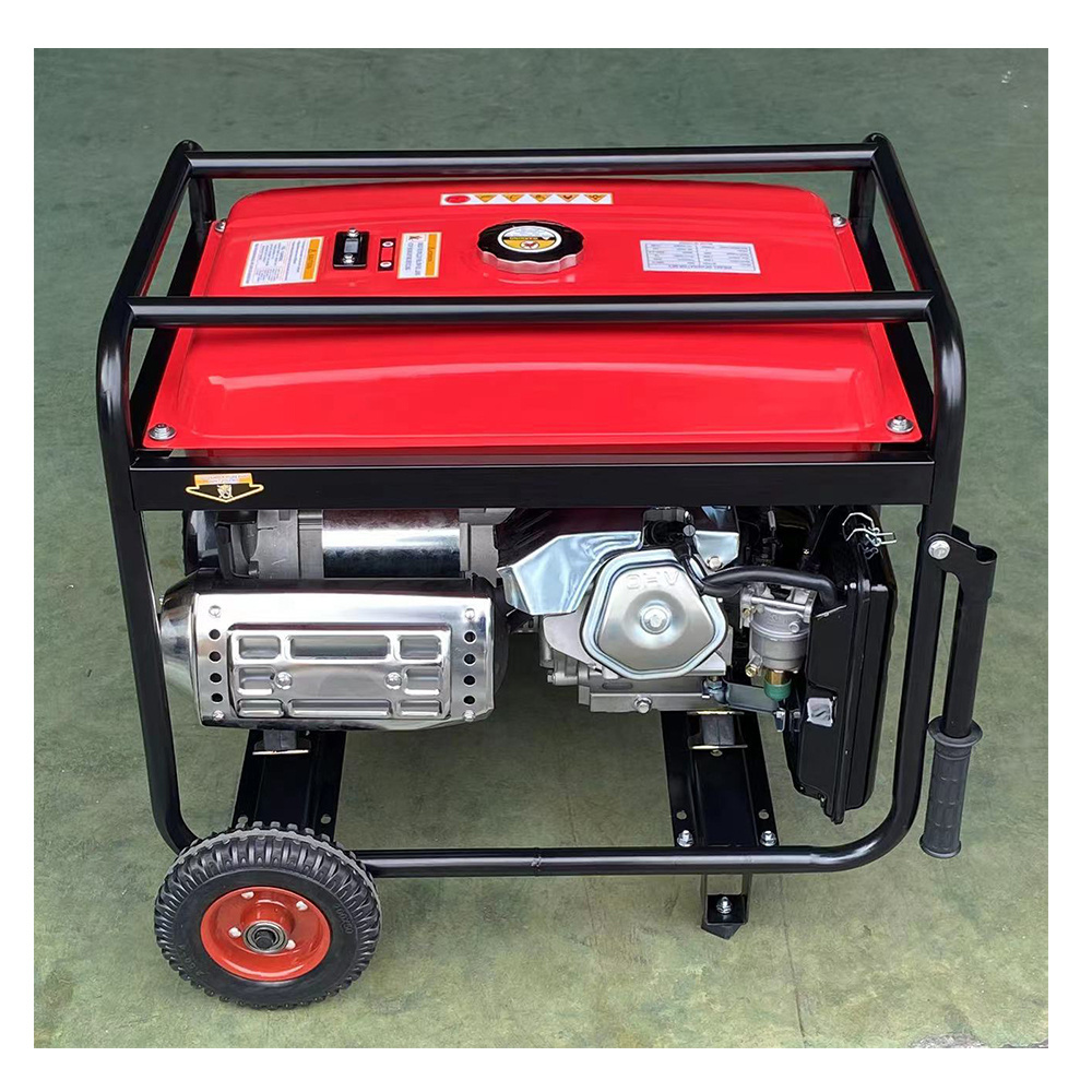 5000 watt silent 380v air cooled gasoline generator 5500w 6000w  5000 watt 9000 watts 6.25kva  made in china