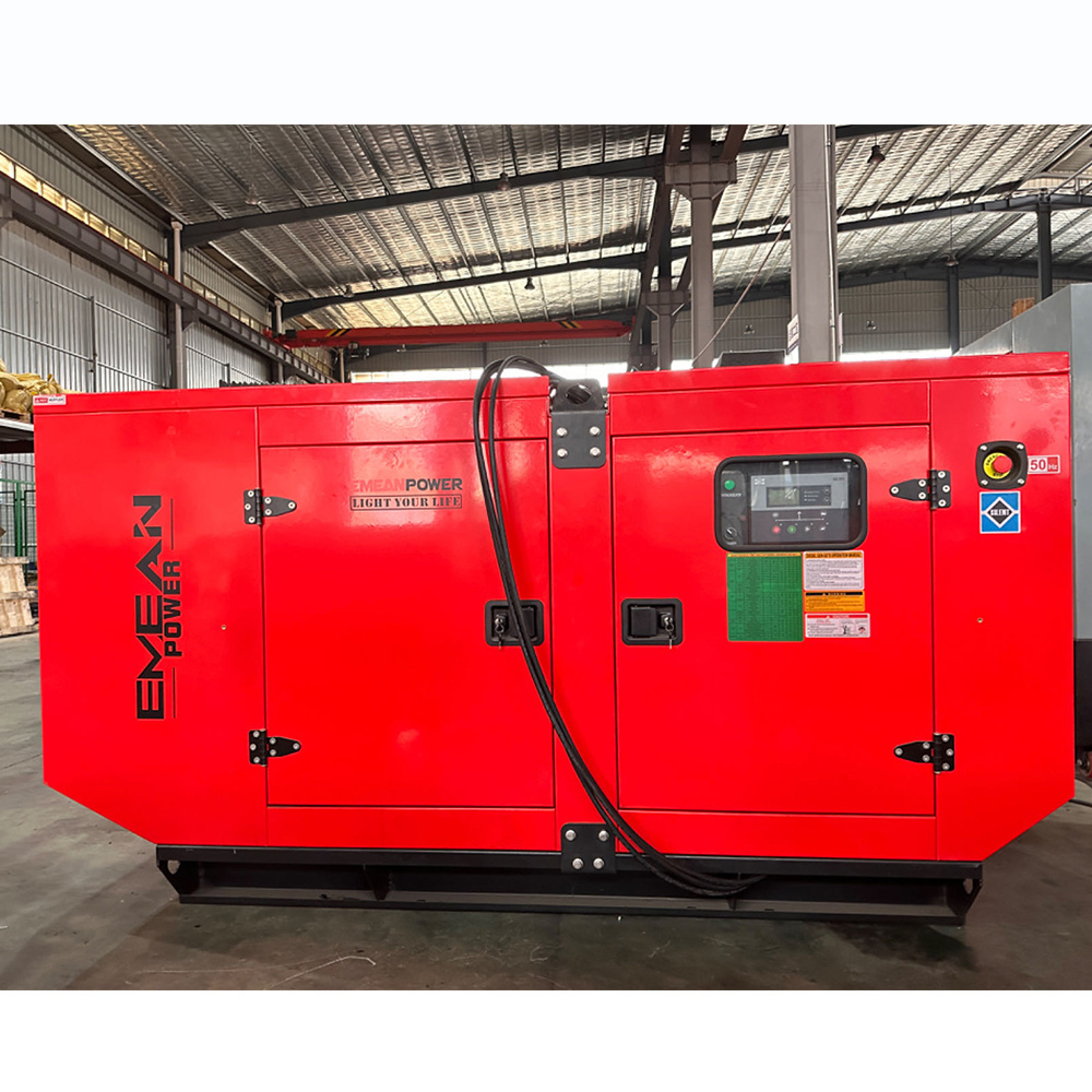 water cooled 30000 watt 30kw 30 kva generator diesel 30kv 30 kva silent set