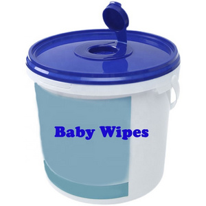 Wet tissue bucket 10L disinfecting tissue paper non alcohol big capacity plastic tubs