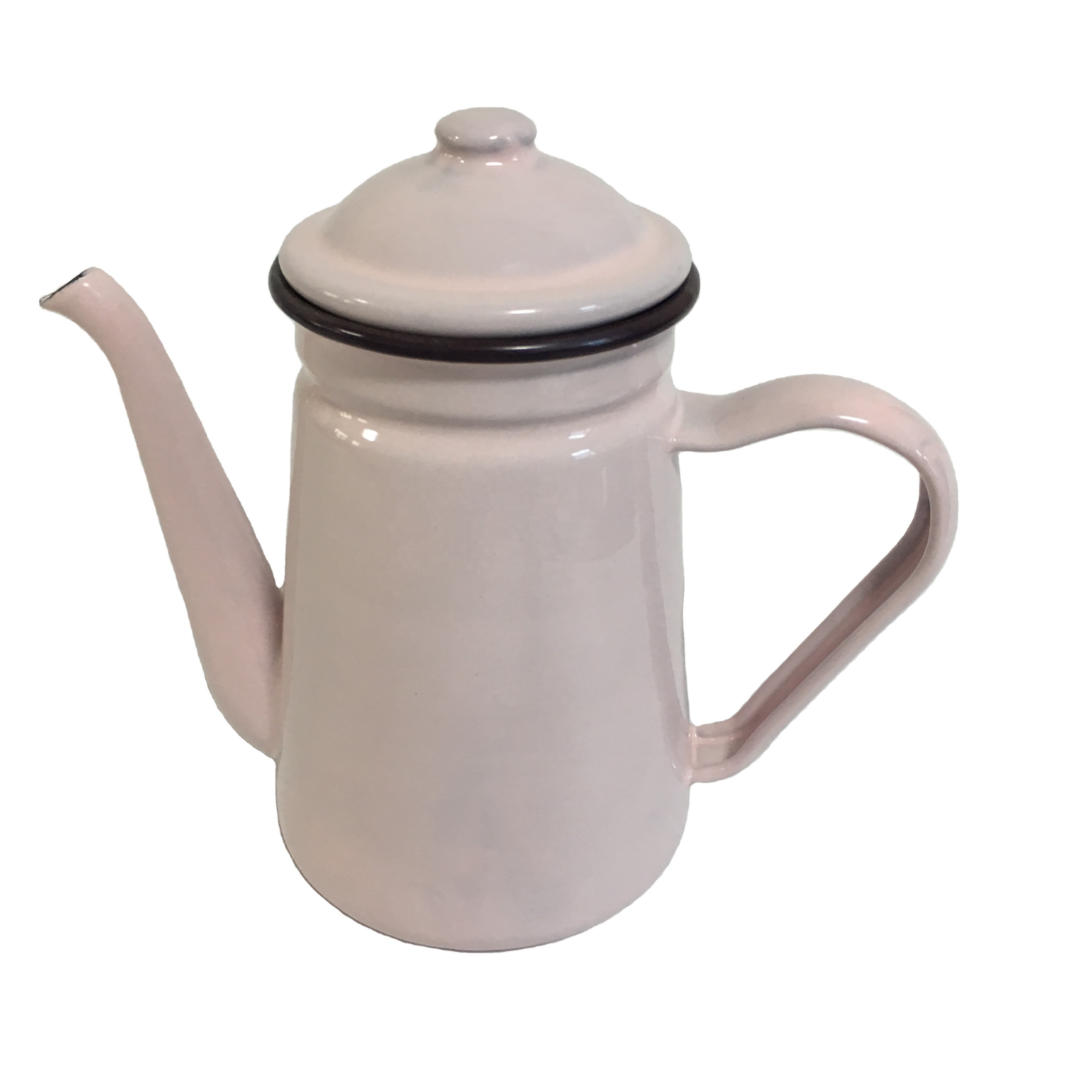 Personerlized Enamel Teapot Coffee Pot With Lid Enamel Pot