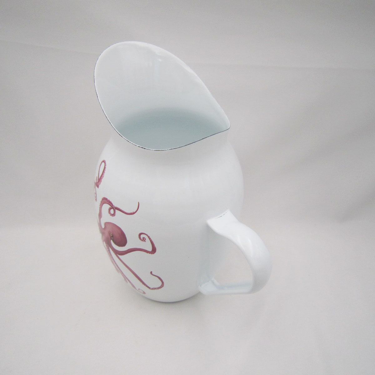 Europe style Enamel Pitcher Water Pitcher Enamel Vase With Handle Enamel Pitcher