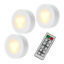 High lumen remote controlled battery operated led cabinet light remote control light Led under cabinet light