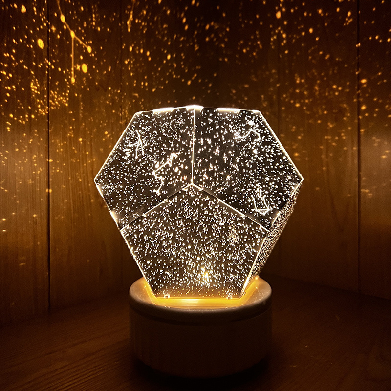 Galaxy Star LED Night Light Projector Bluetooth Music Player Rotating Galaxy Star LED Lamp with Adjustable Lights