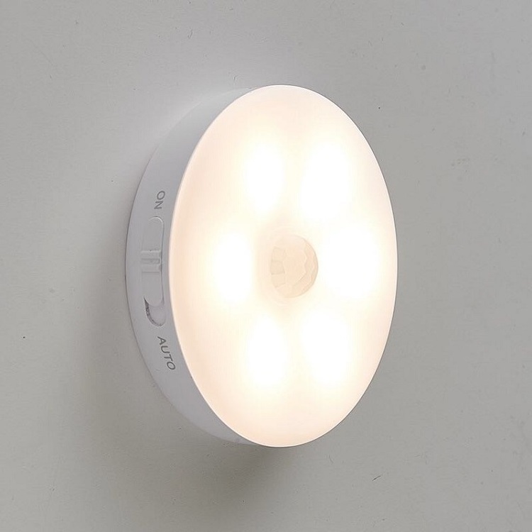 Rechargeable Small LED motion sensor light infrared induction light human body sensor light