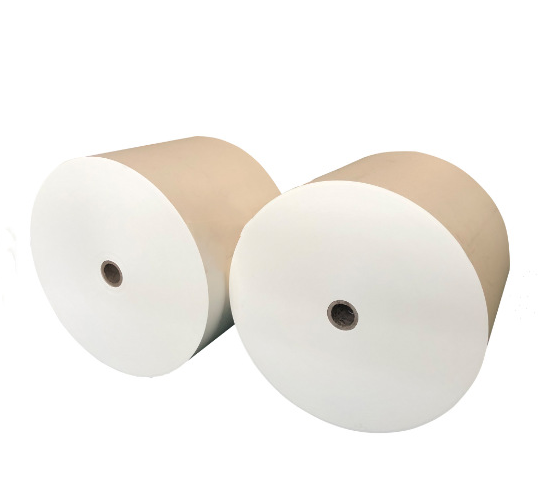 pe coated ripple paper cup fan kraft coffee cup paper rolls raw materials for paper cups