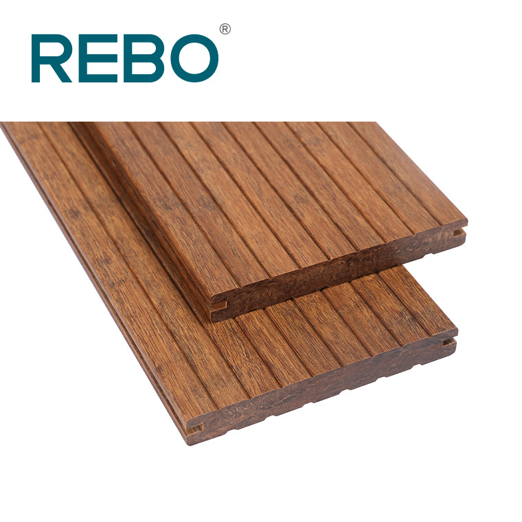 Waterproof outdoor anti slip bamboo deck engineered hardwood flooring