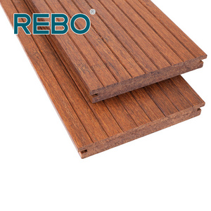 Outdoor bamboo wooden decking floor tiles