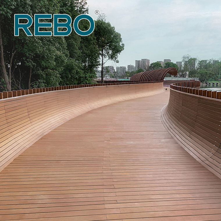 Engineered bamboo European standard terrace flooring