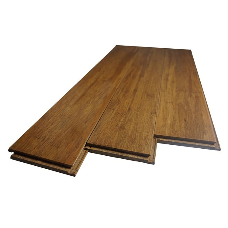 Strand woven bamboo timber click indoor flooring