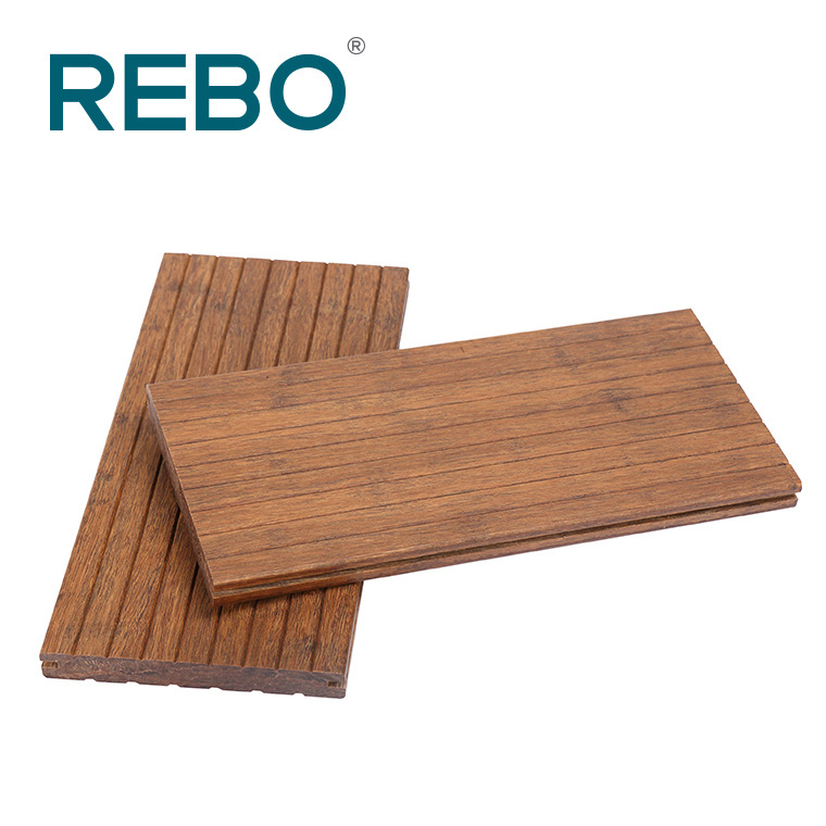 Waterproof outdoor anti slip bamboo deck engineered hardwood flooring