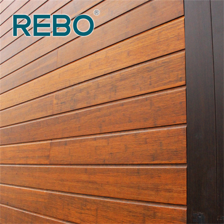 Exterior Bamboo Wood Siding Panel Bamboo Wall Cladding Panel