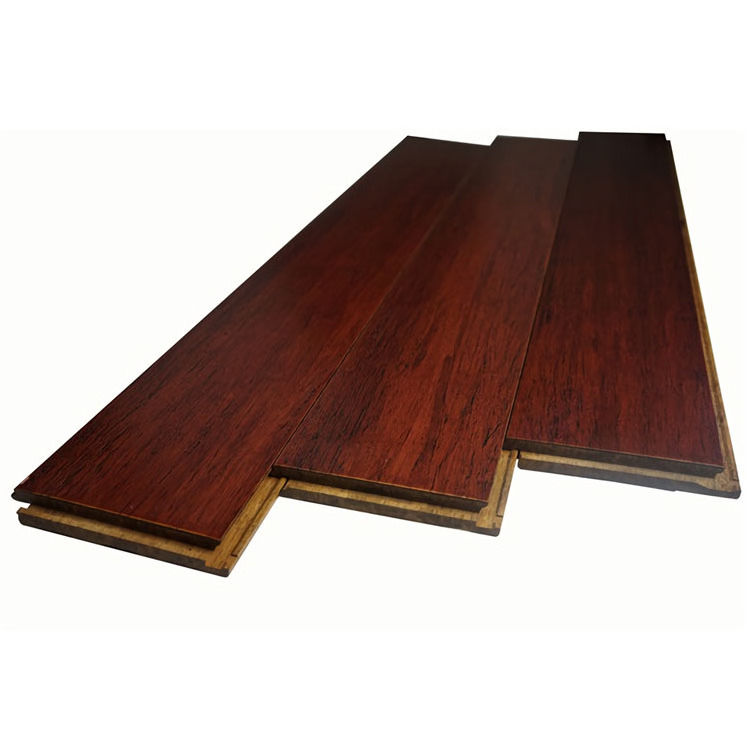 Strand woven bamboo timber click indoor flooring