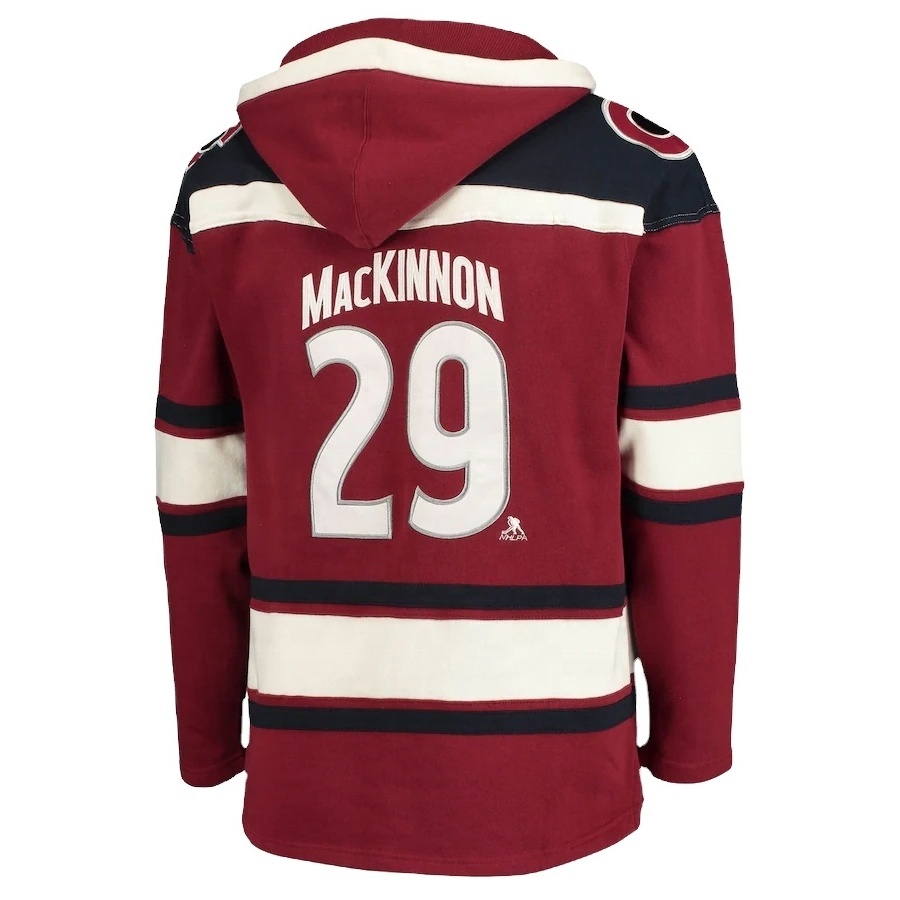 2023 Cheap unique hoodie hockey jerseys tackle twill team ice hockey jersey with hood lace up hockey hoodie