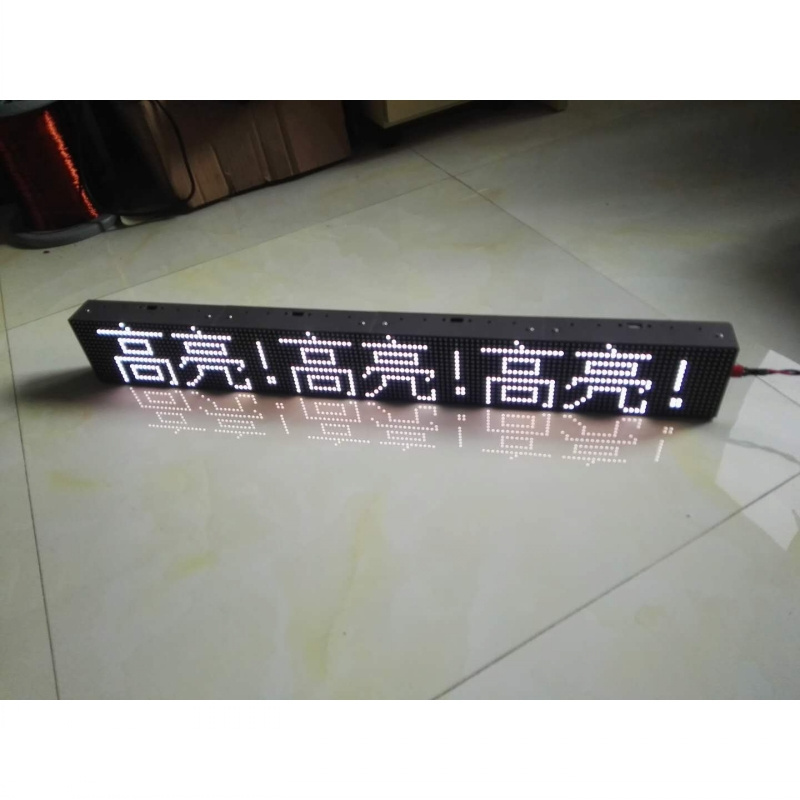 USB Wifi control Message moving scrolling car display TAXI led Advertising running message car LED sign