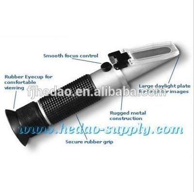 Hedao RHB-92ATC Wholesale High Accuracy 58~92% Brix Hand Held Honey Refractometers For Sale Brix Meter Refractometer